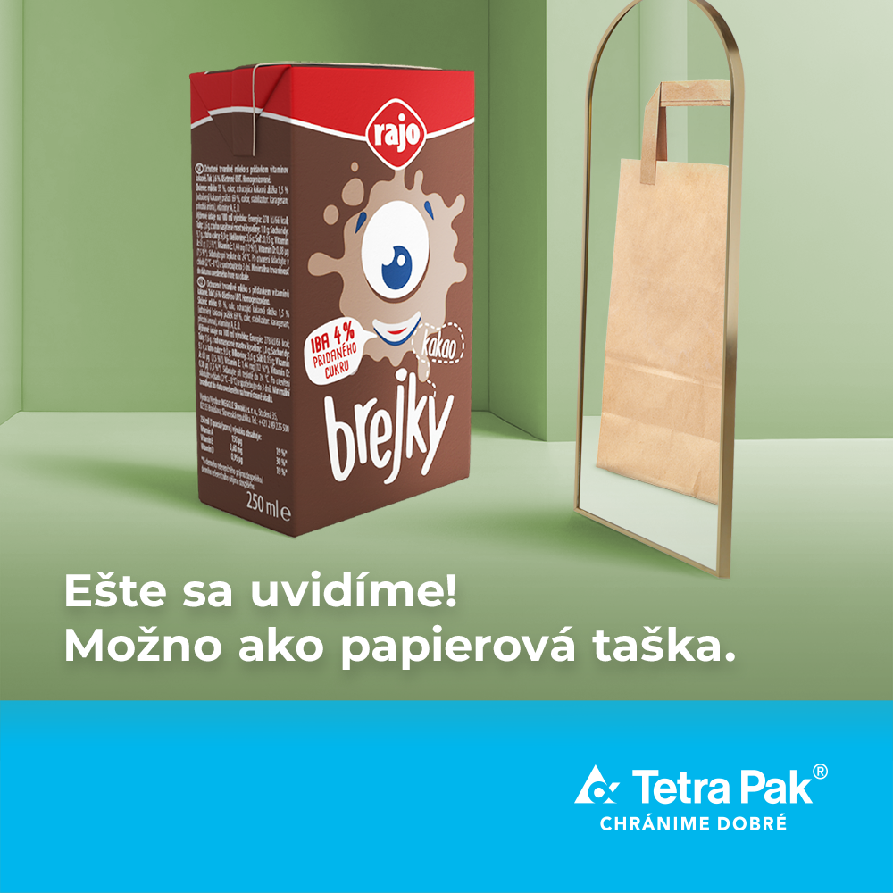Ešte sa uvidíme! Možno ako papierová taška.