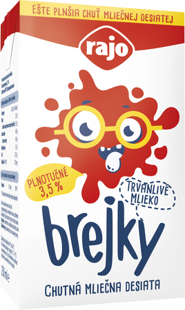 BREJKY UHT mlieko 3,5 %