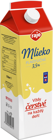 Čerstvé mlieko 3,5 %