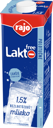 Laktofree Bezlaktózové mlieko 1,5 %