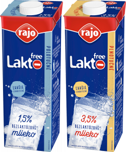 Laktofree Bezlaktózové mlieko 3,5 % a 1,5 %