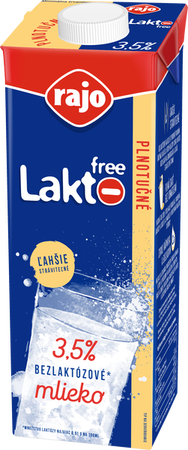 Laktofree Bezlaktózové mlieko 3,5 %