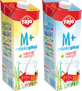 Mlieko Plus 3,5 % a 1,5 %